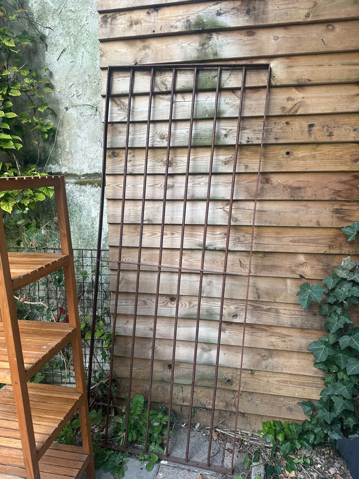 Metal gate bars., Tuin en Terras, Gaas en Draad, Ophalen, Zo goed als nieuw, Minder dan 10 meter