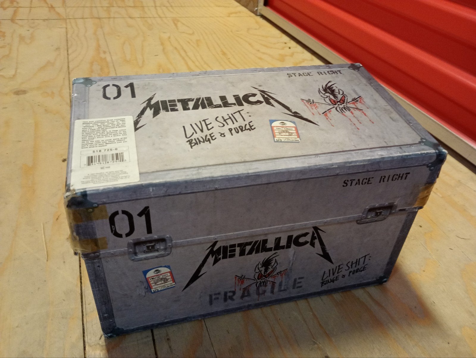 live shit Metallica, Ophalen, Gebruikt, Heavy metal, Boxset