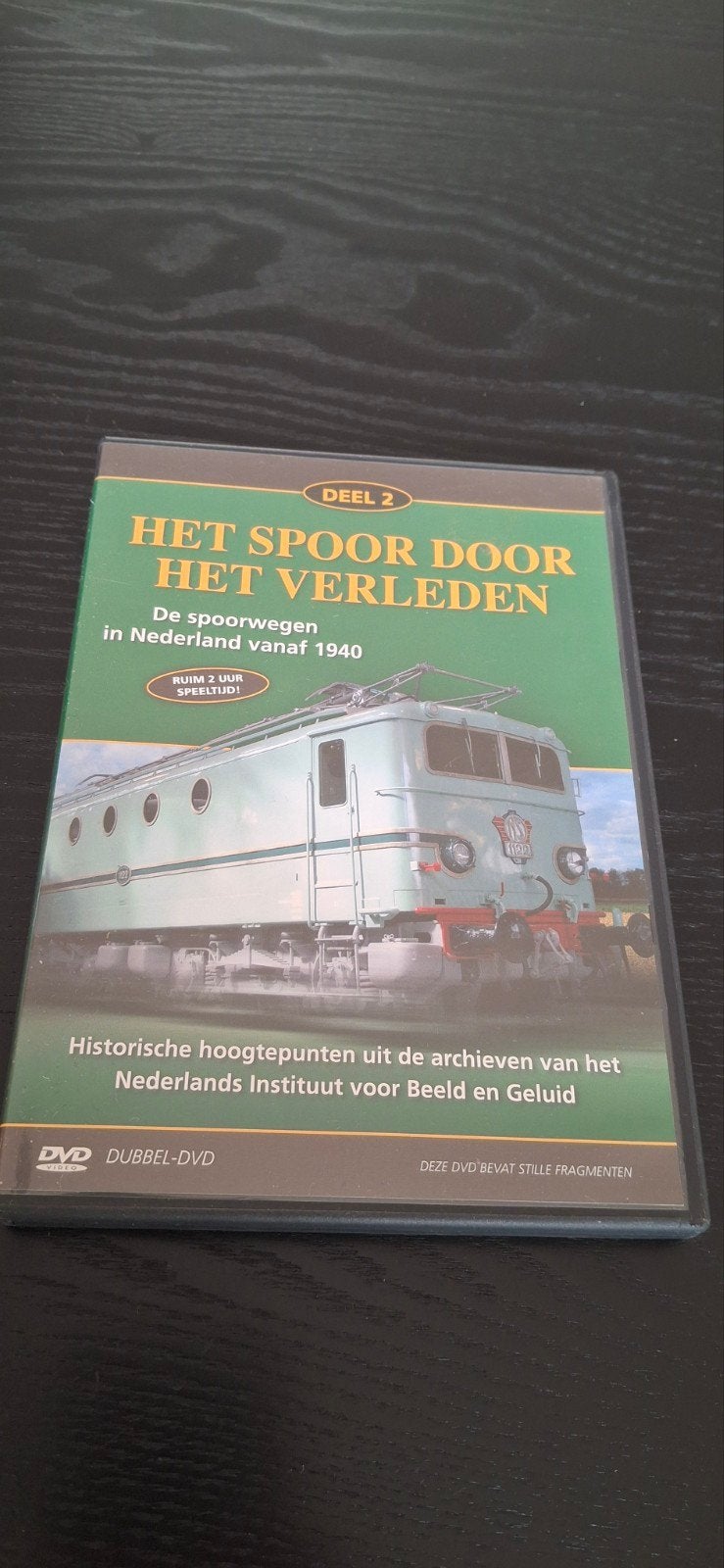 Het Spoor Door Het Verleden - Deel 1 & 2 Dubbel-DVD, Alle leeftijden, Ophalen of Verzenden, Gebruikt, Inclusief doosje
