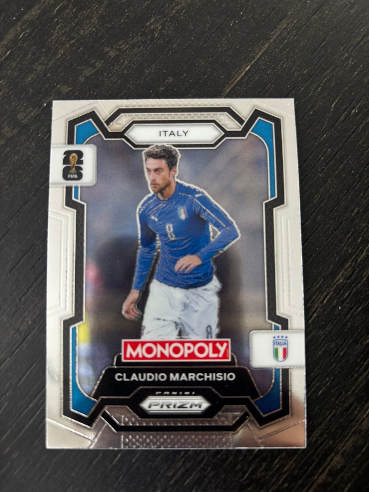 Panini Monopoly Prizm 2026 - Claudio Marchisio #38, Verzenden, Nieuw, Buitenlandse clubs, Poster, Plaatje of Sticker
