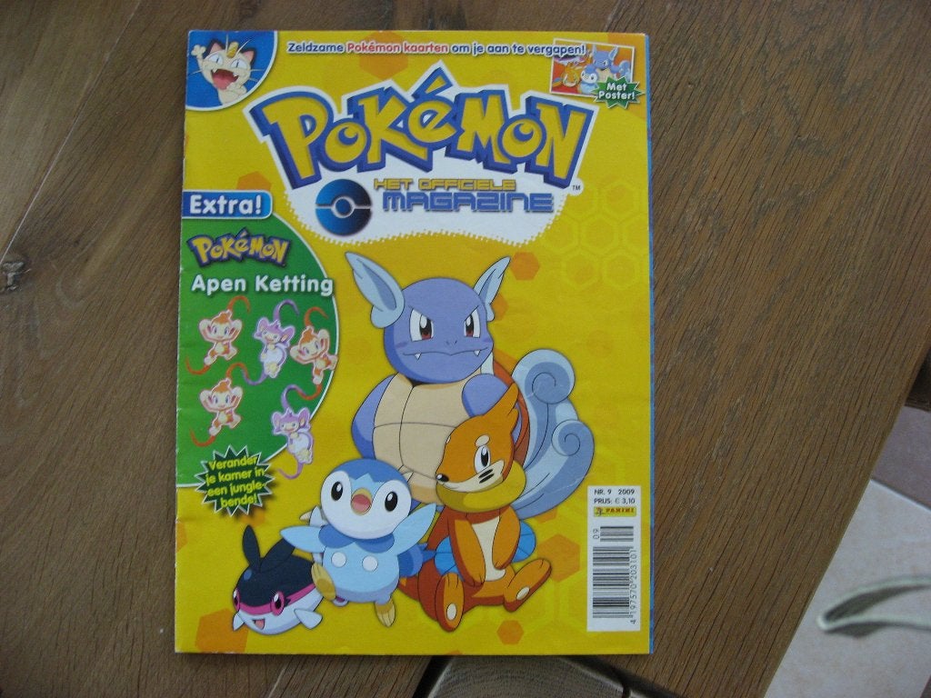 Pokémon blad, het officiele magazine. Nr 9 2009, Hobby en Vrije tijd, Verzamelkaartspellen | Pokémon, Verzenden, Zo goed als nieuw