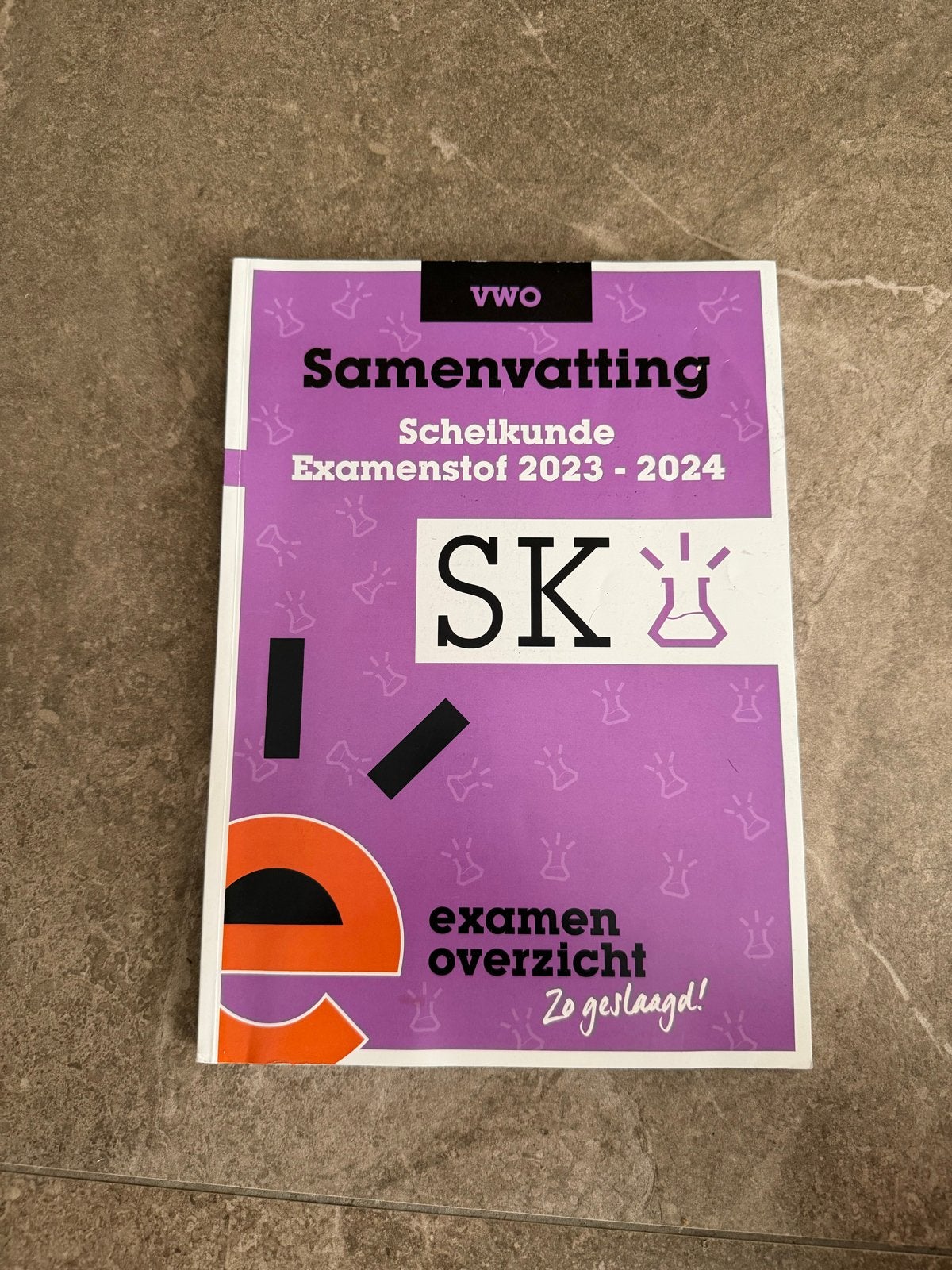 Samenvatting scheikunde vwo examenoverzicht, Ophalen of Verzenden, Beta, Zo goed als nieuw, WO