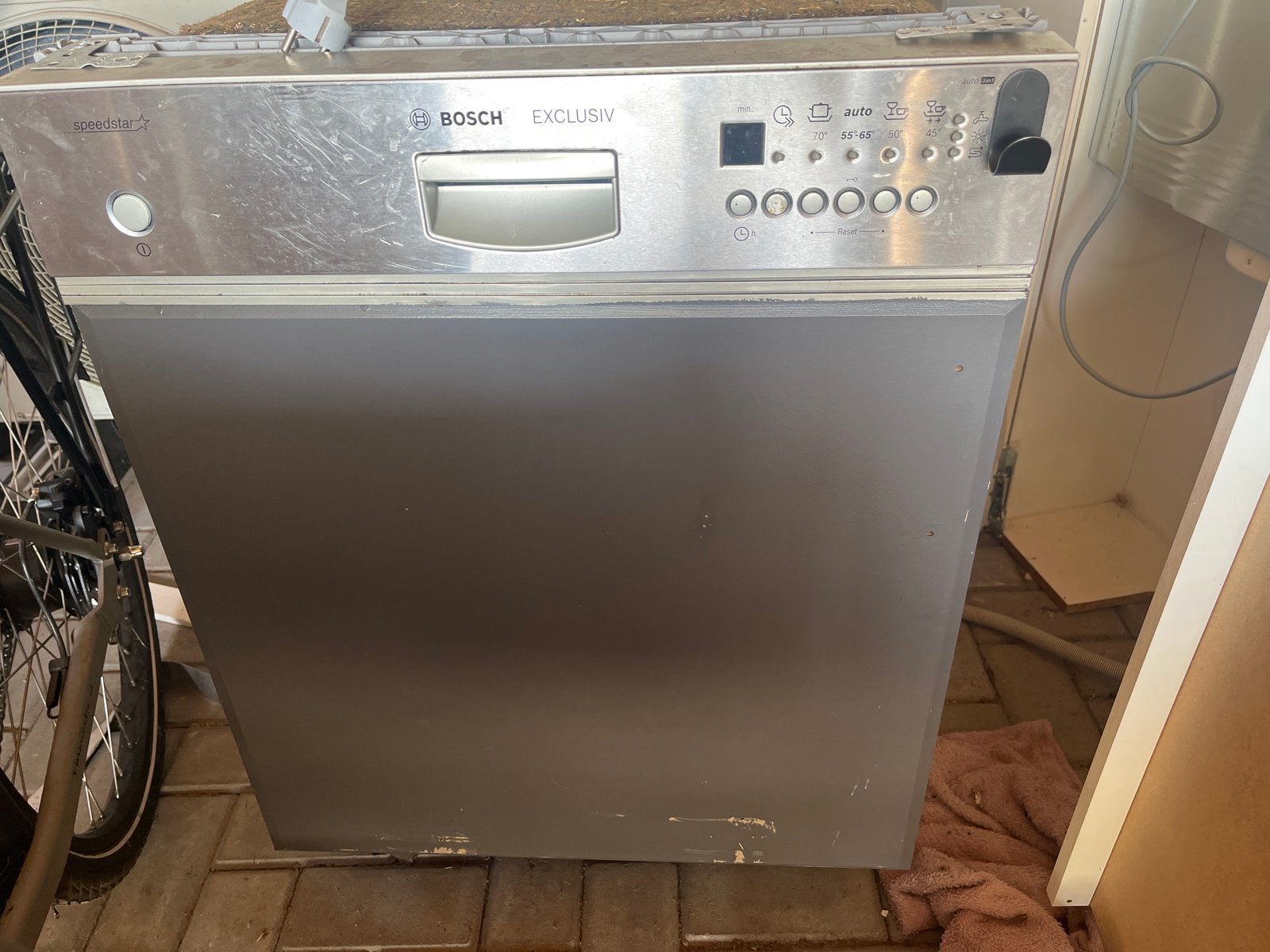Bosch Exclusiv vaatwasser - Gebruikt, Gebruikt, 60 cm of meer, Eco programma, Ophalen of Verzenden