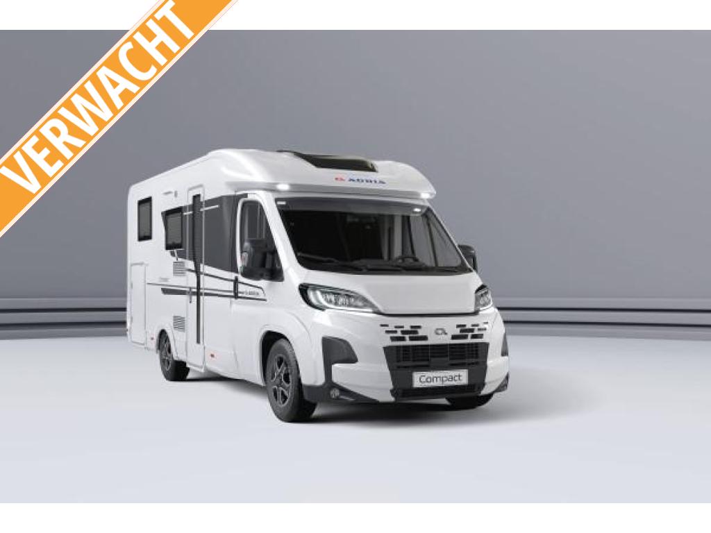 Adria Compact SL, Caravans en Kamperen, Standaard zit, Fiat, Koelkast, Tot en met 2