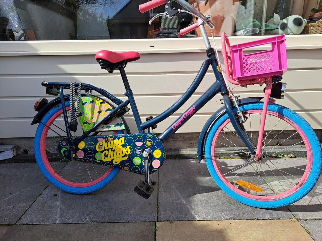 Meisjesfiets 20 inch, Fietsen en Brommers, Fietsen | Meisjes, Ophalen, Gebruikt, 20 inch