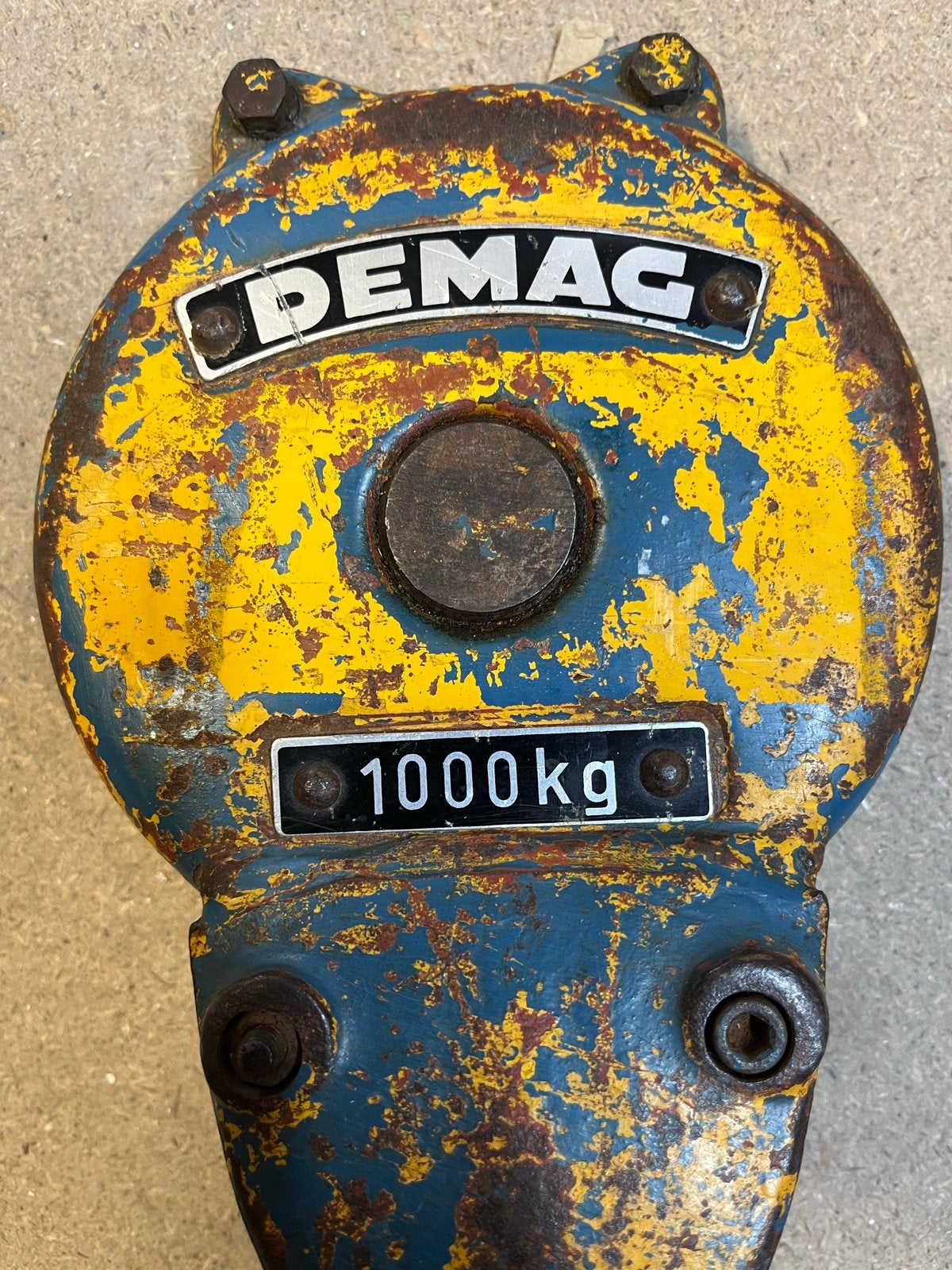 Demag hijshaak met control - Max 1000 kg, Doe-het-zelf en Verbouw, Lieren en Takels, Ophalen of Verzenden