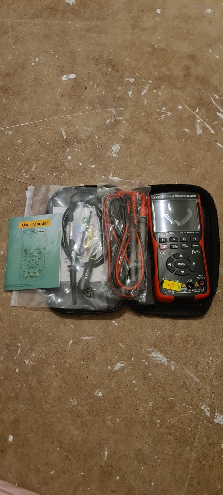 ZOEY ZT-703S Oscilloscoop Multimeter - Nieuwstaat, Ophalen, Nieuw, Multimeter