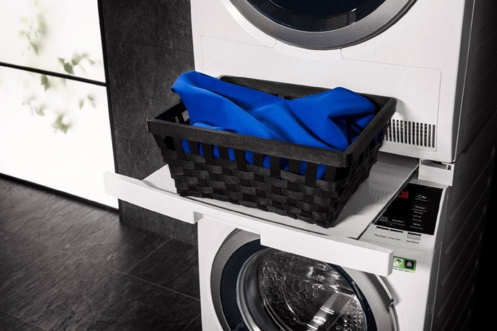 tussenstuk met lade voor wasmachine en droger AEG A1WYHSK1, Witgoed en Apparatuur, Onderdelen en Toebehoren, Ophalen, Zo goed als nieuw