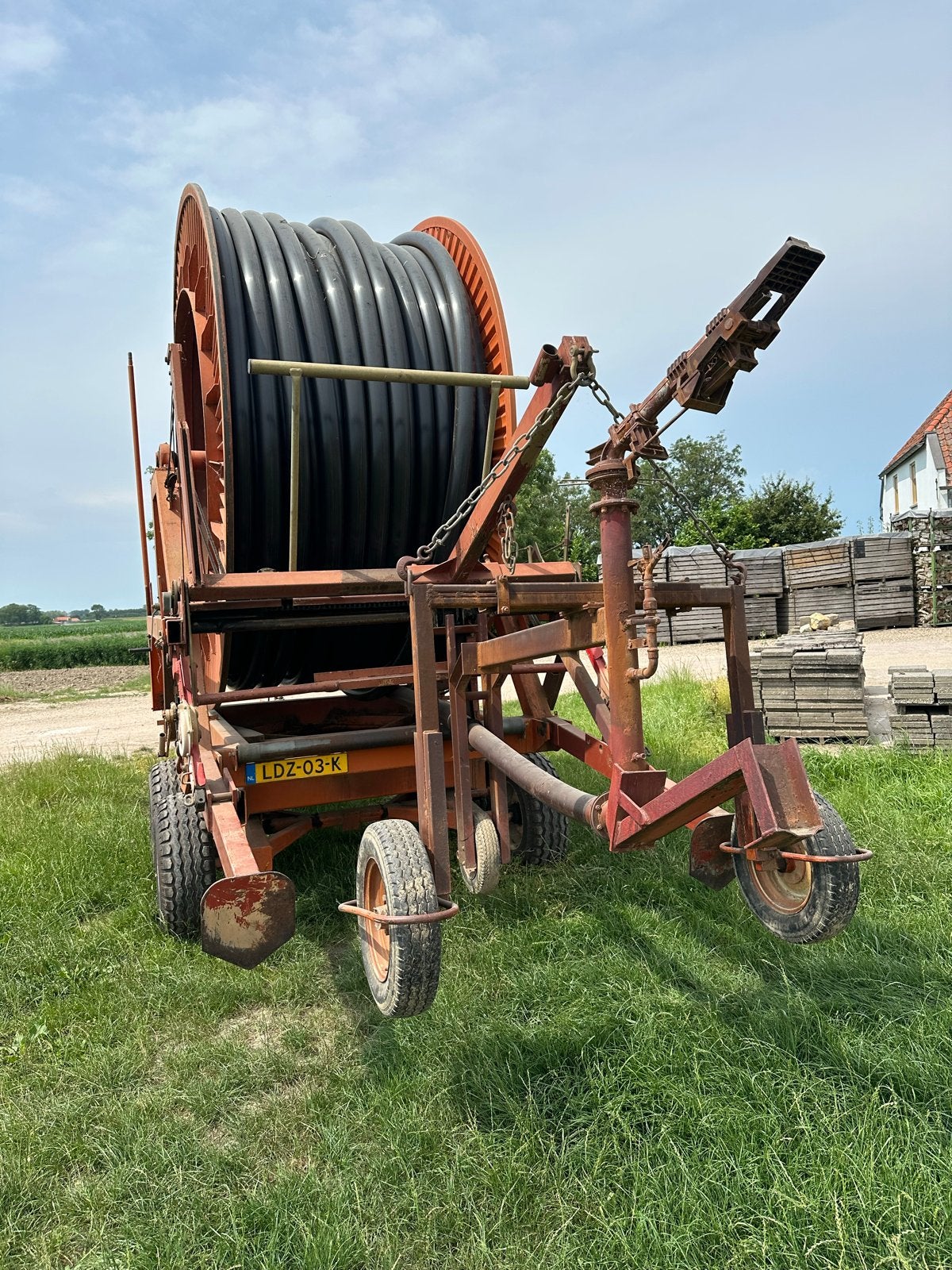 IrriFrance 110-430 Beregeningshaspel, Zakelijke goederen, Agrarisch | Werktuigen, Ophalen of Verzenden, Akkerbouw, Beregening en Drainage