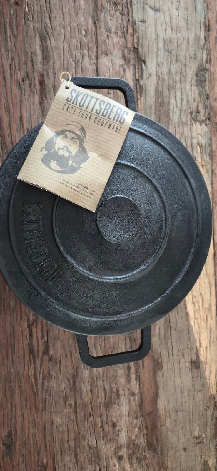 Skottsberg Cast Iron Braadpan 28cm / 5,5L – nieuw, Ophalen of Verzenden, Nieuw, Gietijzer