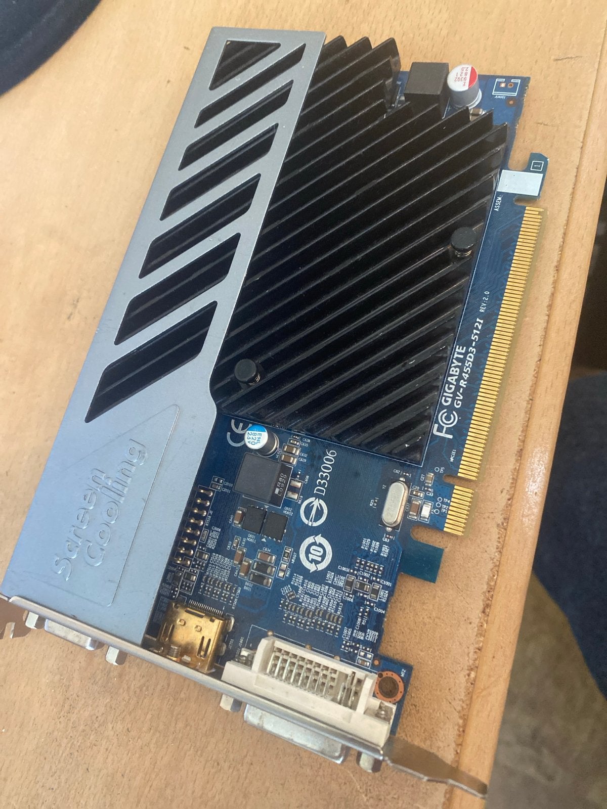 Gigabyte GV-R455D3-512I Grafische Kaart, Gebruikt, AMD, GDDR3, Ophalen of Verzenden