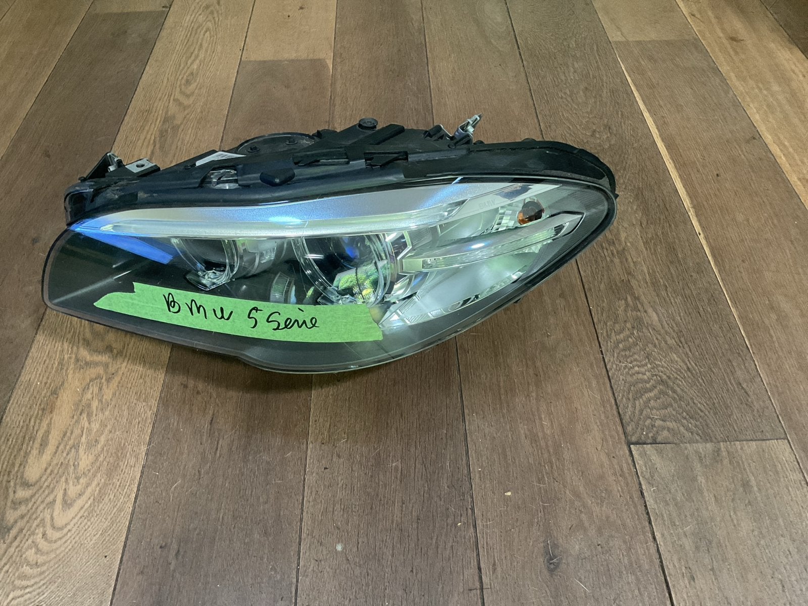 BMW 5 Serie Koplamp - nr A9731713110, Auto-onderdelen, Verlichting, Ophalen, Gebruikt, BMW