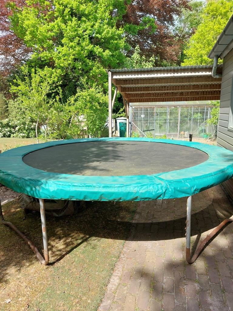 Trampoline 370 cm, Kinderen en Baby's, Speelgoed | Buiten | Trampolines, Ophalen, Gebruikt