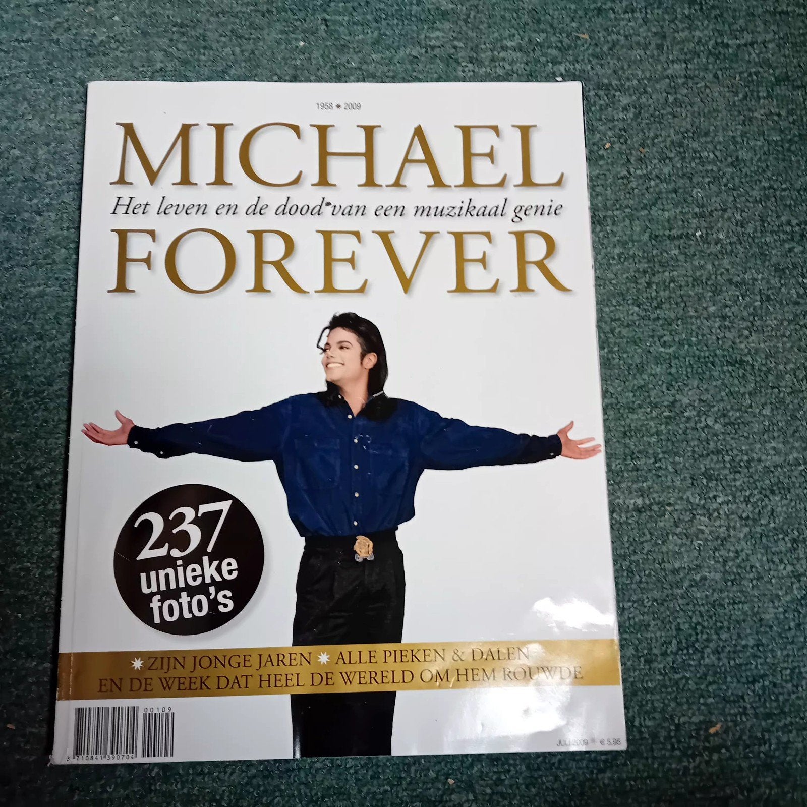 Michael Jackson Forever - Het leven en de dood, Ophalen of Verzenden, Gelezen, Artiest, Onbekend