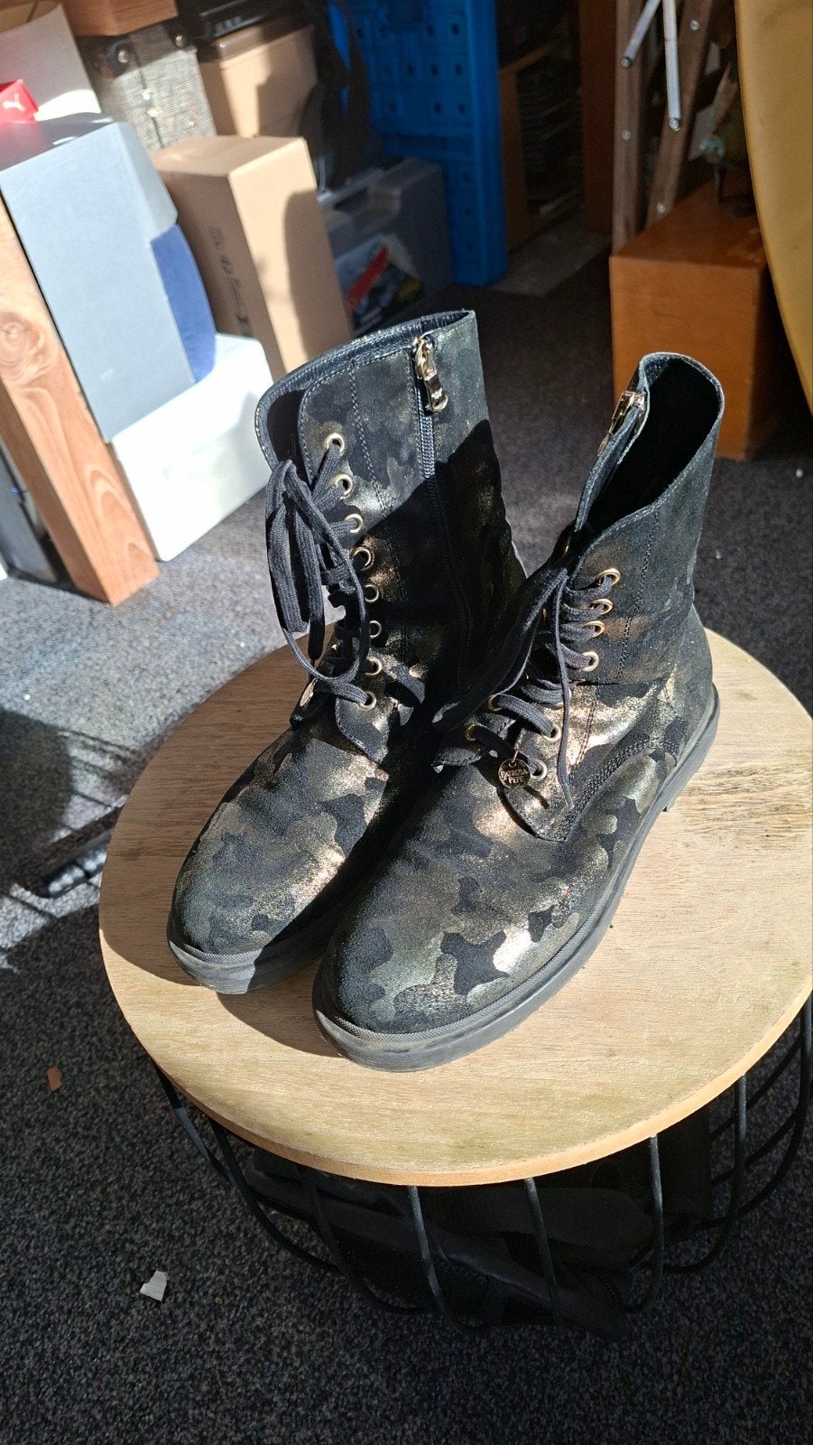 Combat boots, Overige kleuren, Lage of Enkellaarzen, Ophalen of Verzenden, Patrizia Pepe