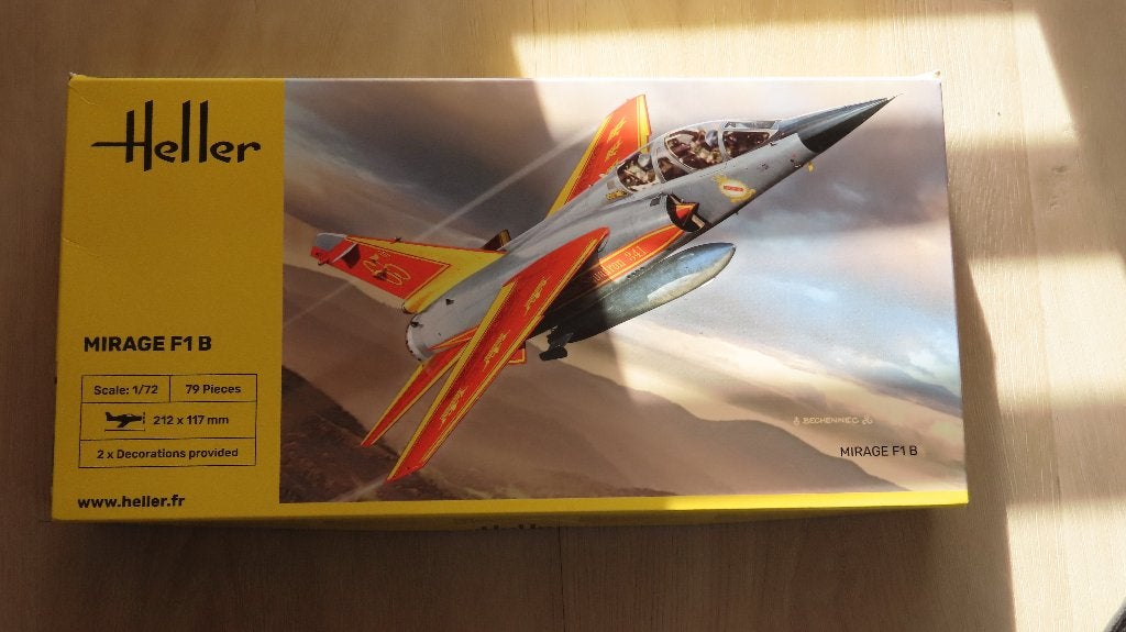 Mirage F1B Heller (Special Hobby mal) 1/72, Overige merken, 1:72 tot 1:144, Nieuw, Ophalen of Verzenden