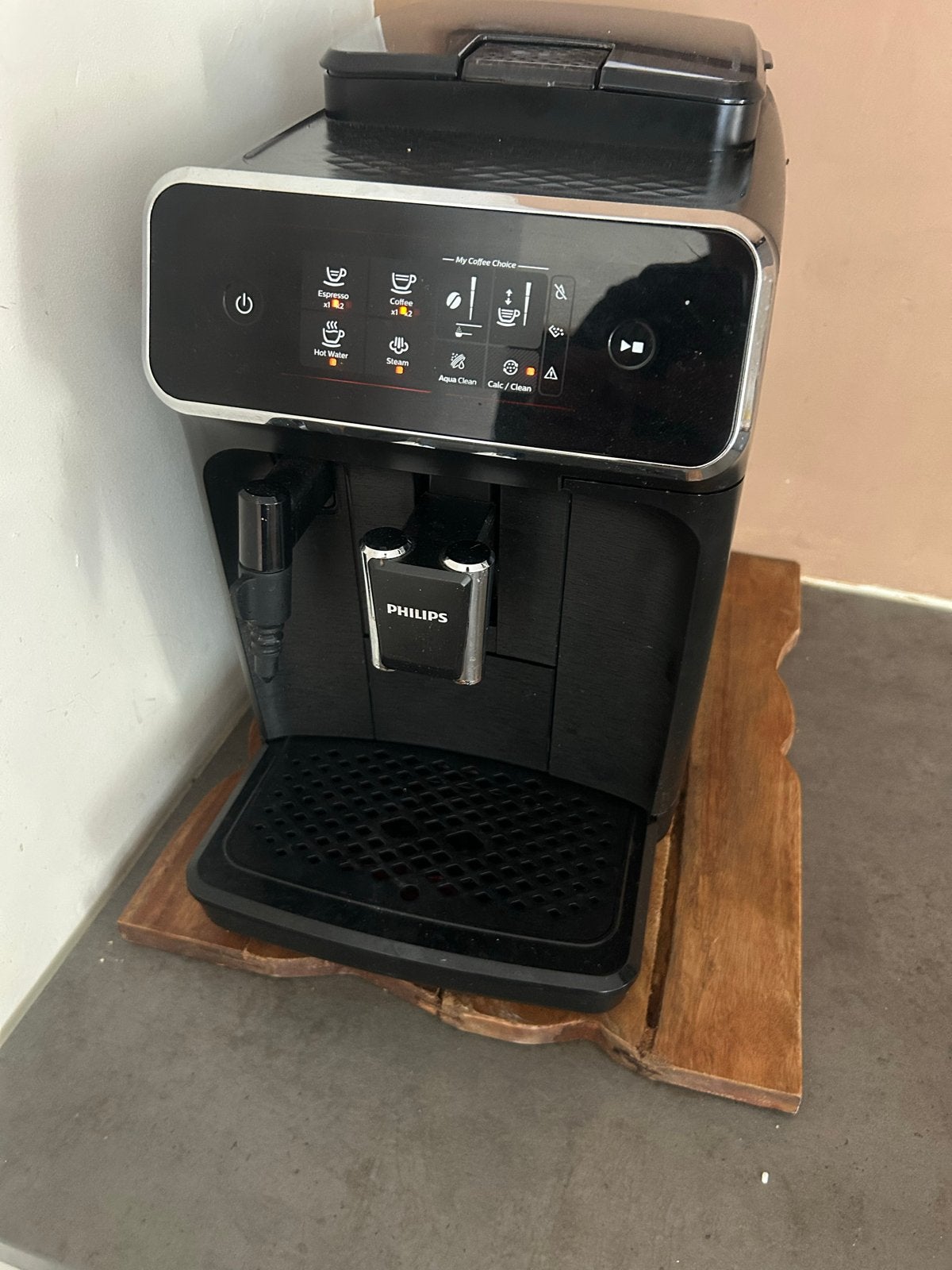 Philips Volautomatische Espressomachine - Zo goed als nieuw, Witgoed en Apparatuur, Koffiezetapparaten, Ophalen, Afneembaar waterreservoir