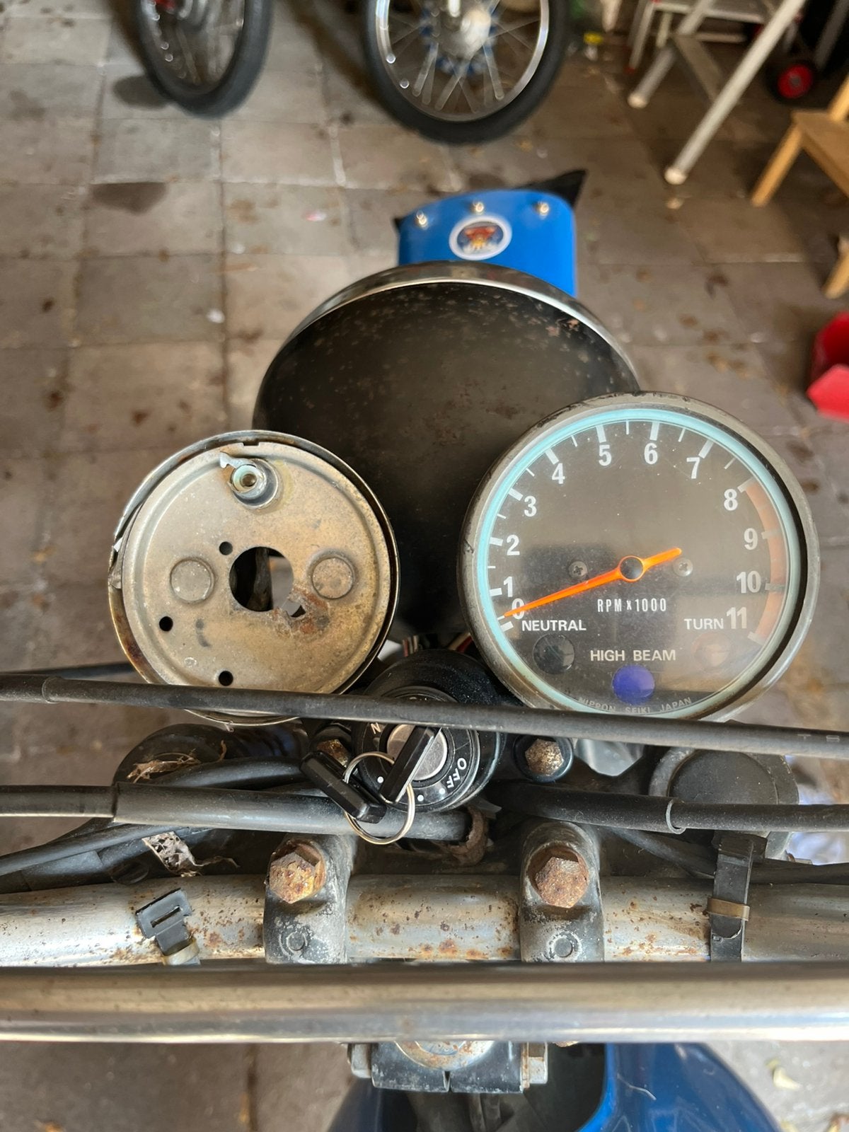 Kawasaki ke 125 km teller Gezocht, Ophalen of Verzenden