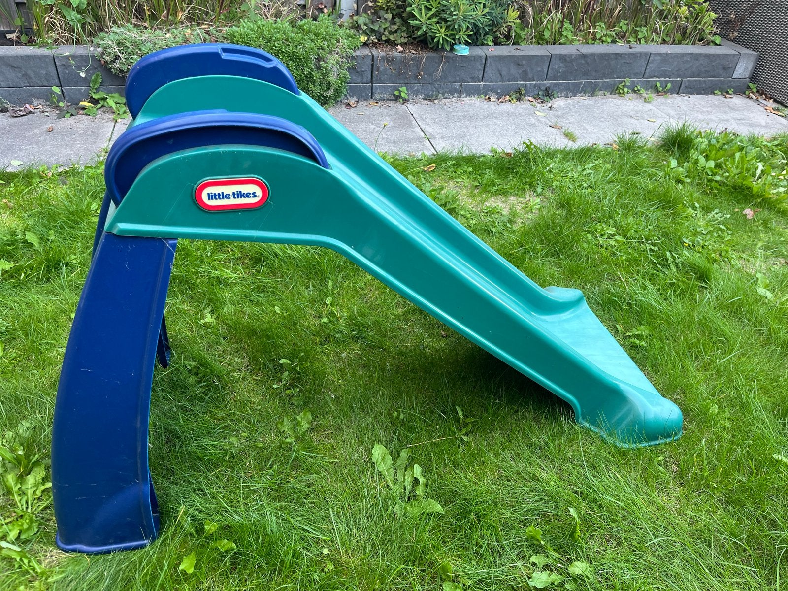 Little Tikes Glijbaan - Groen/Blauw, Kinderen en Baby's, Ophalen, Gebruikt, Glijbaan