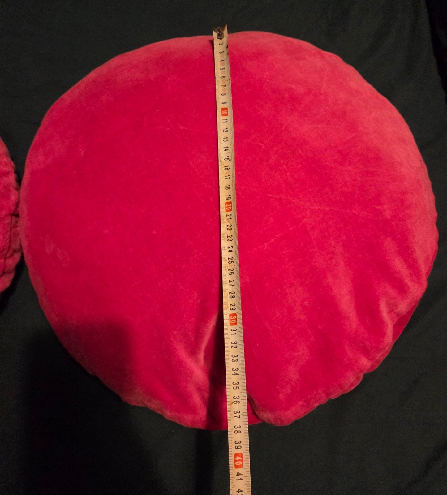 2 Roze Ronde Sierkussens van Hema, Inclusief binnenkussen, Rond, Ophalen of Verzenden, Zo goed als nieuw