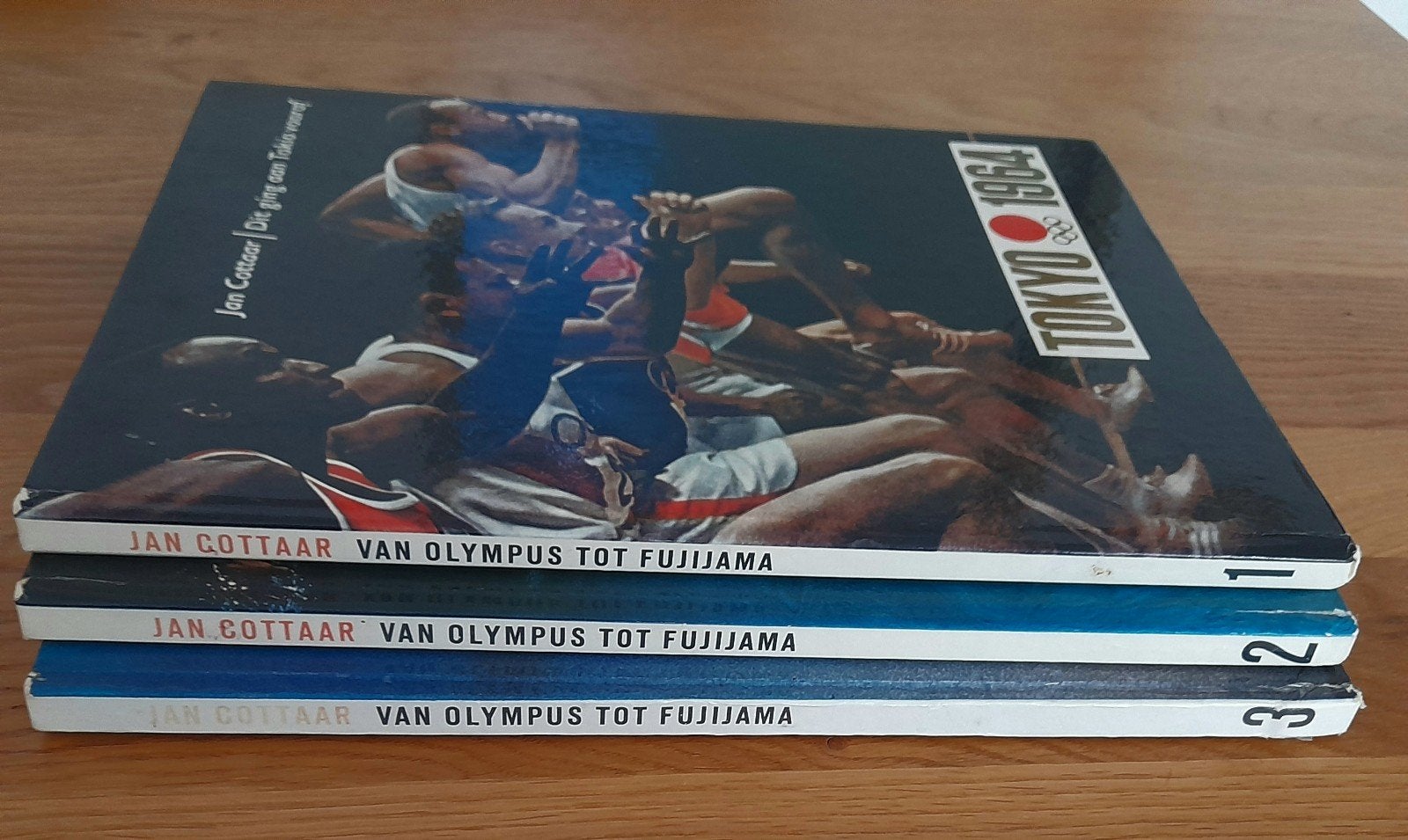 Jan Cottaar - Van Olympus tot Fujiyama (3 delen), Ophalen of Verzenden, Gelezen, Jan Cottaar, Overige sporten