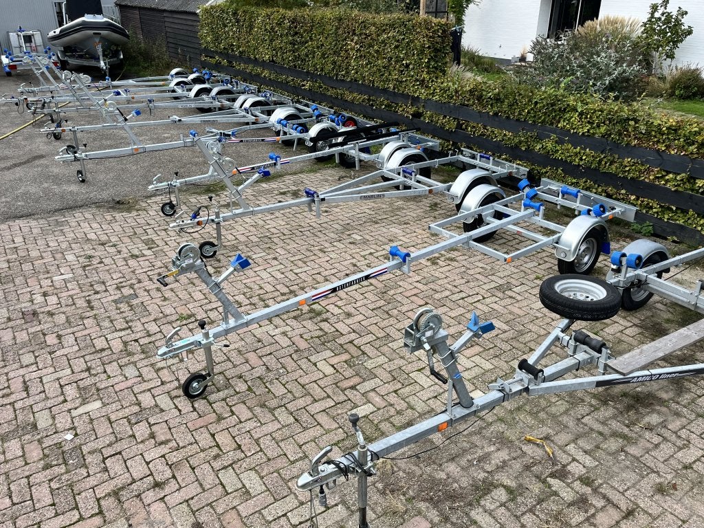 Gebruikte ongeremde boottrailers | Diverse modellen, Watersport en Boten, Marlin iTrailer, Gebruikt, Overige typen