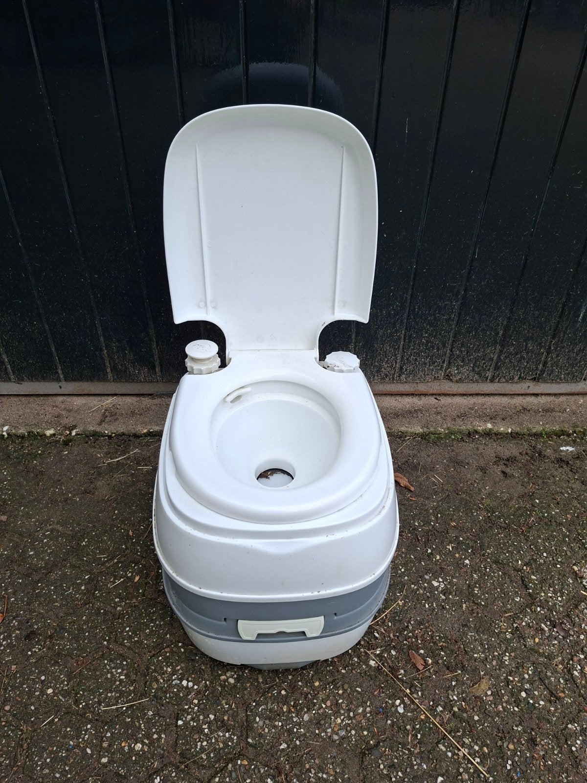 Draagbaar Meeneem Toilet - Ideaal voor Camping/Reizen, Caravans en Kamperen, Ophalen, Gebruikt