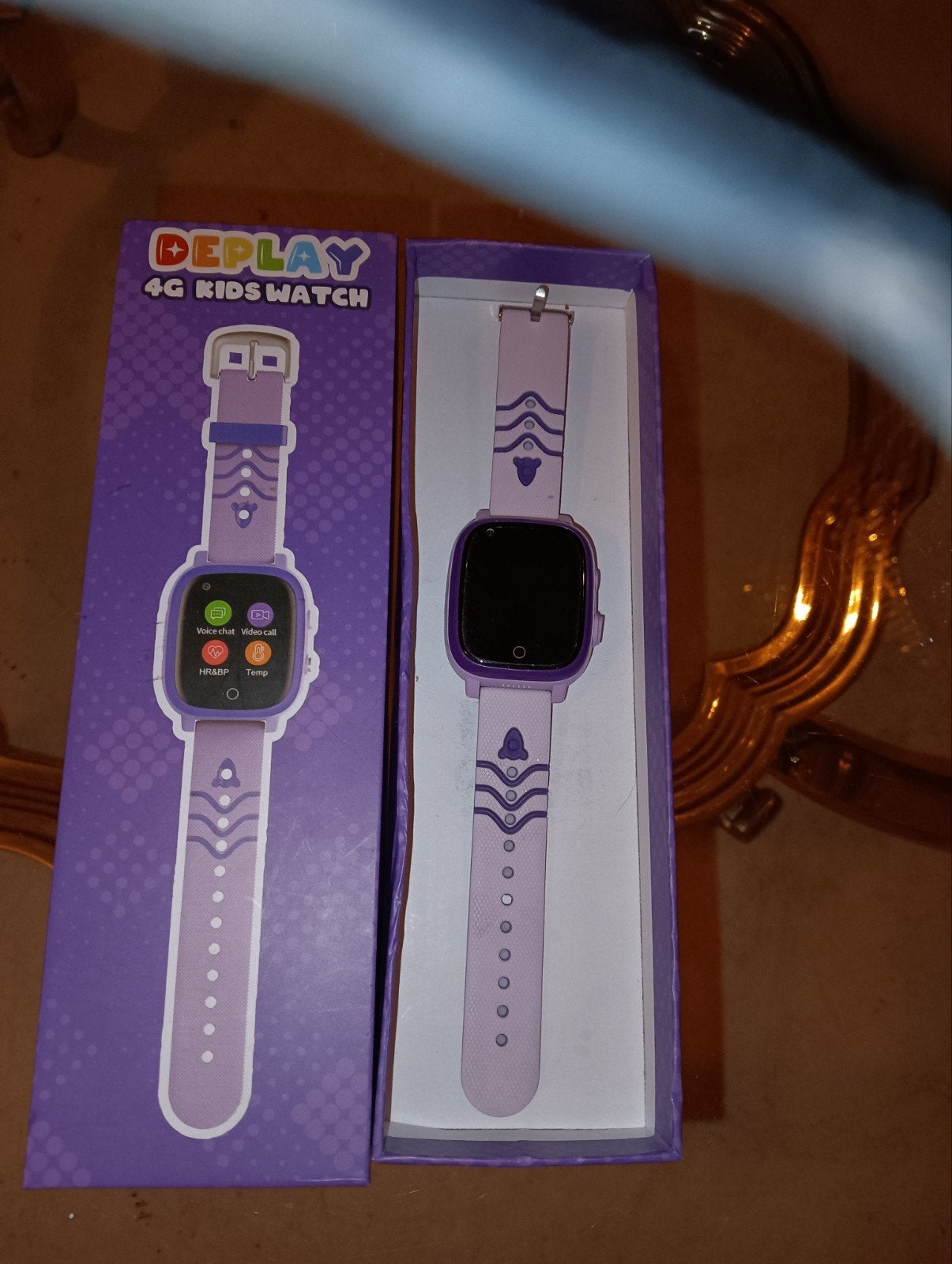 Deplay 4G KidsWatch Hero - Nieuw, alleen uit verpakking, Ophalen of Verzenden, Zo goed als nieuw, Paars, Jongen of Meisje