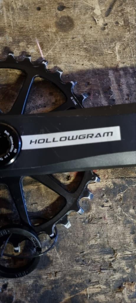 Crankstel Hollowgram 170mm 34T zo goed als nieuw, Fietsen en Brommers, Fietsonderdelen, Ophalen of Verzenden