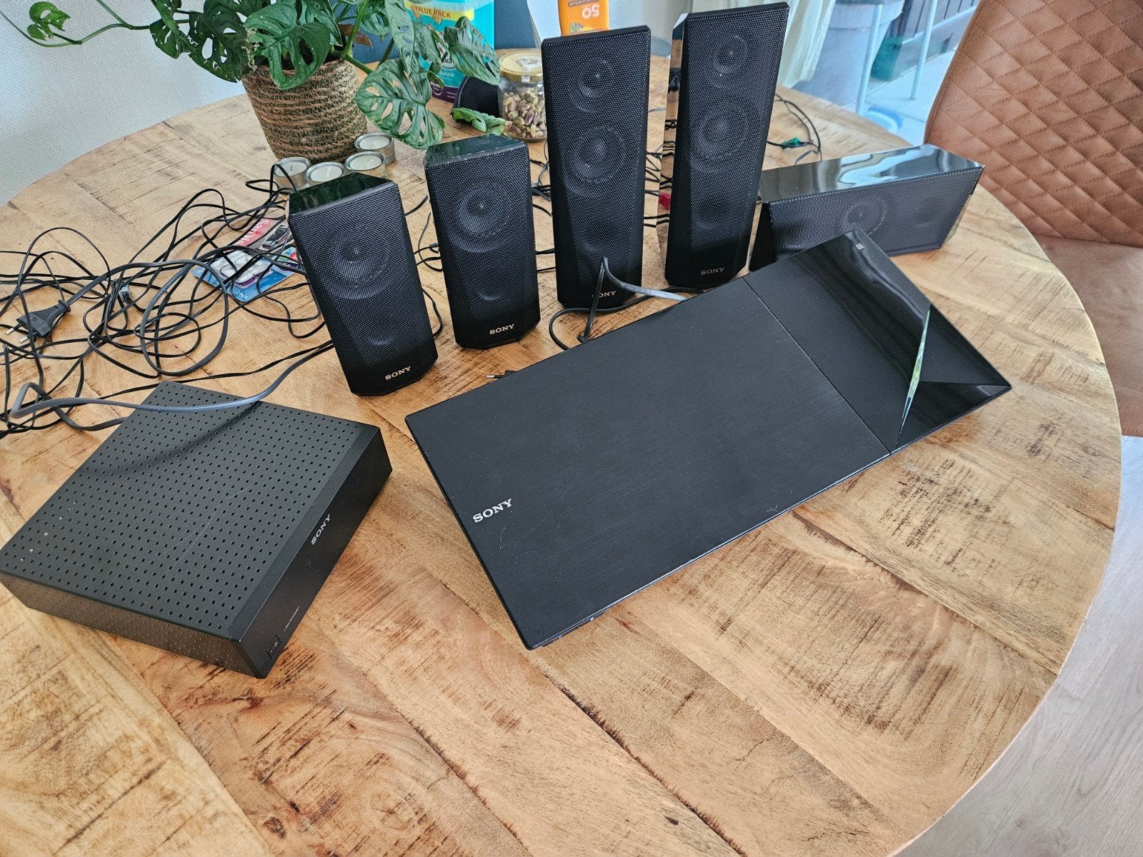 Sony Home Cinema blueray BDV-N5200W, Ophalen, Gebruikt, Blu-ray-speler, 5.1-systeem