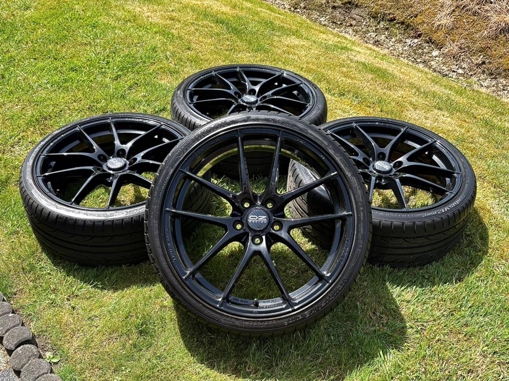 Dikke Set OZ Leggera HLT 19” 5x112 Hankook!, Auto-onderdelen, Banden en Velgen, Gebruikt, Banden en Velgen, Personenwagen, Ophalen
