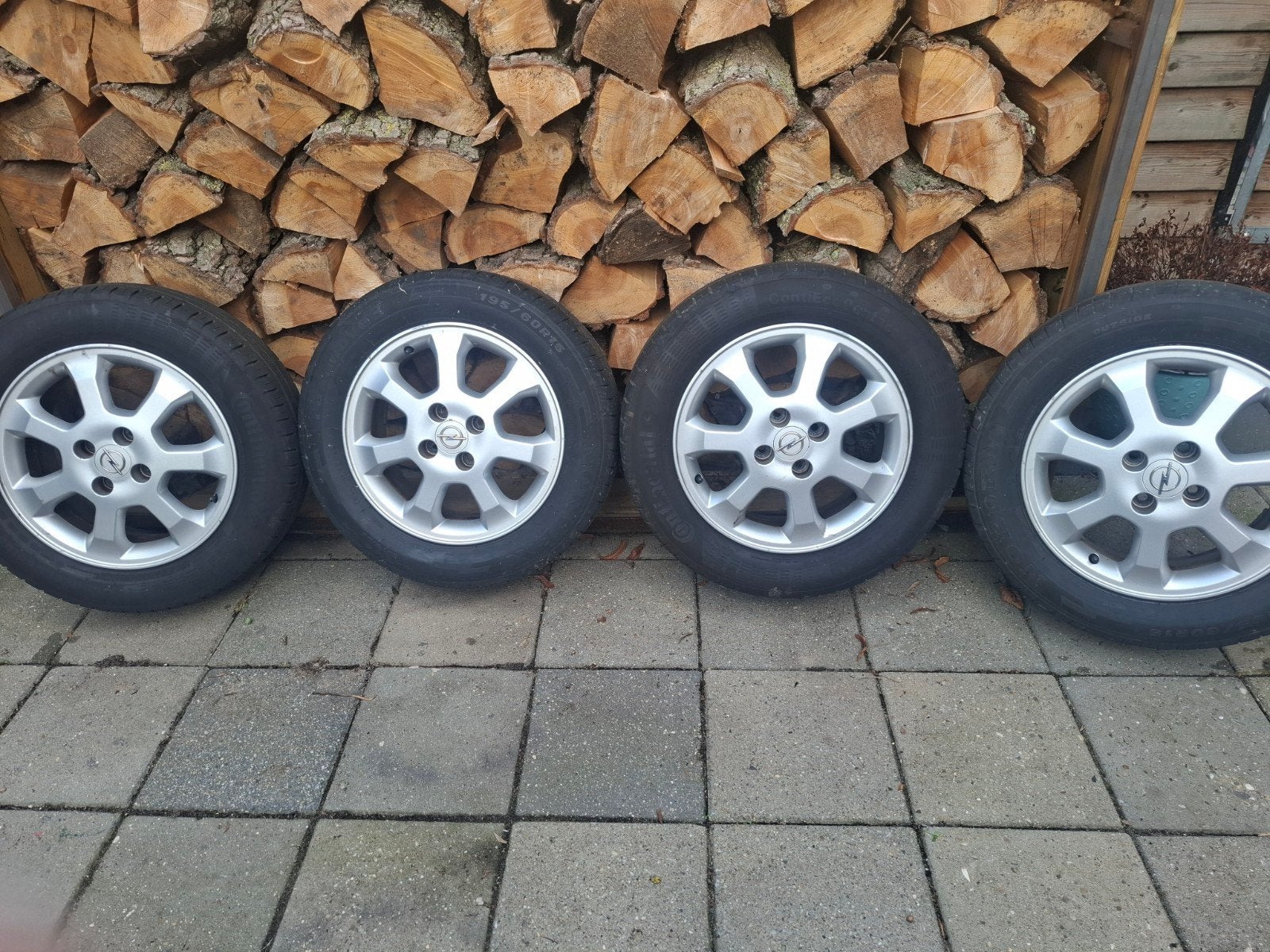 autowielen opel, Ophalen, Gebruikt