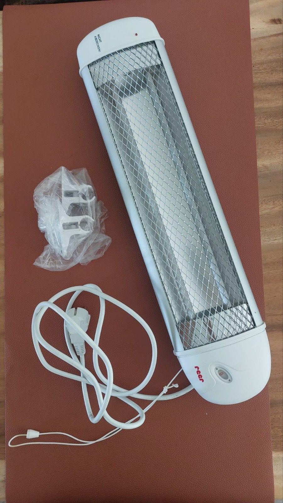 Reer Warmtelamp Baby Commode - 3 Standen & Bevestiging, Ophalen, Zo goed als nieuw
