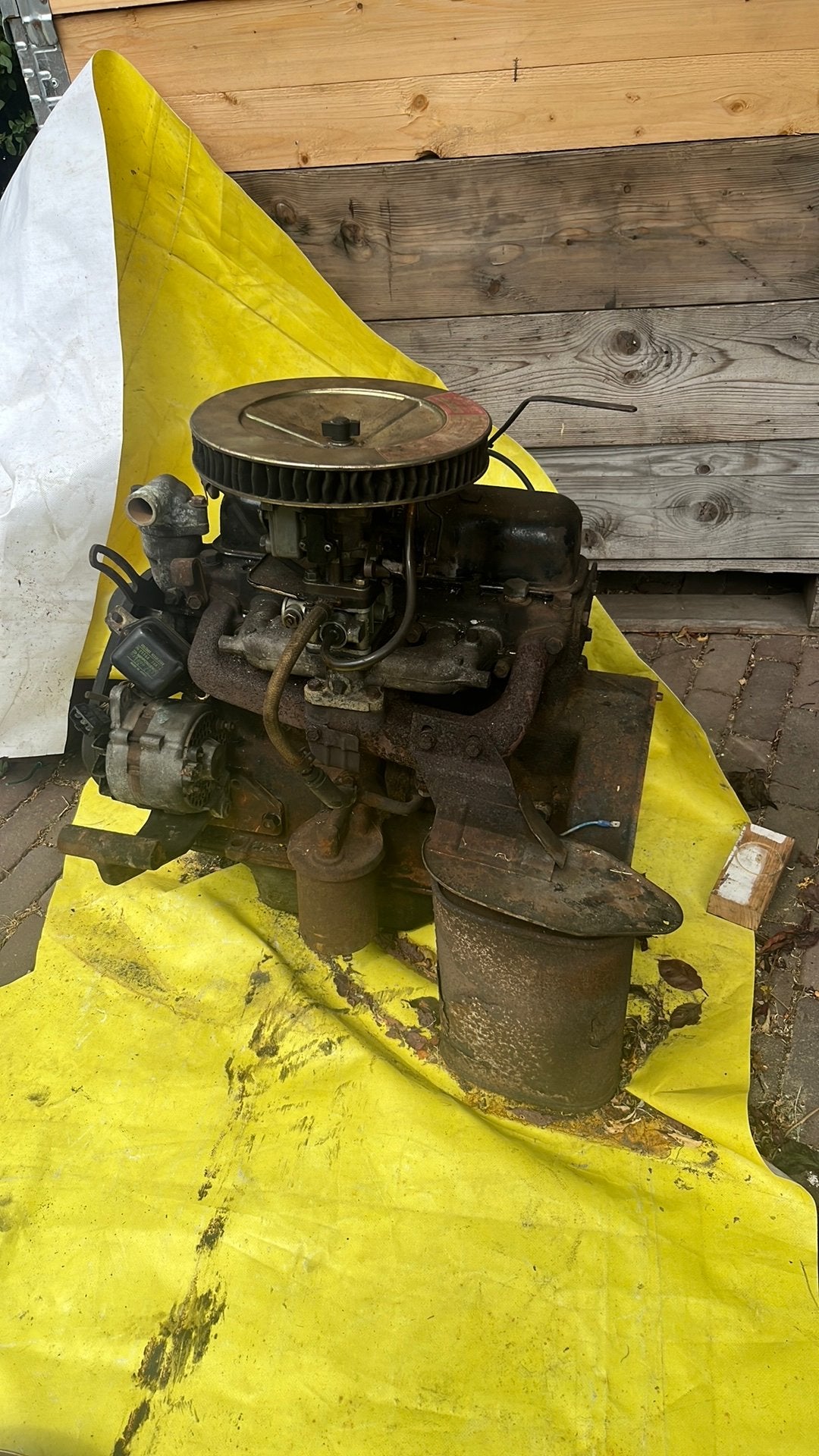 Toyota 3p motor, Auto-onderdelen, Motor en Toebehoren, Ophalen, Toyota