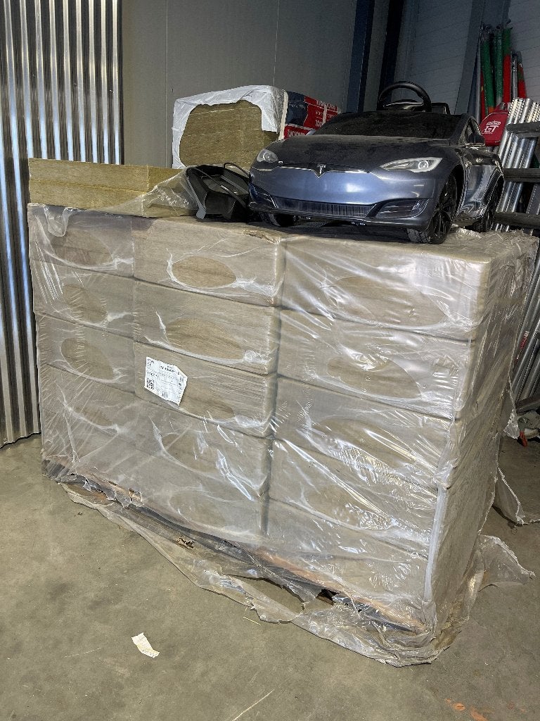 Isover Tech Slap MT 4.0 Steenwol 80mm (harde persing), Doe-het-zelf en Verbouw, Isolatie en Afdichting, Ophalen, Dakisolatie, Nieuw