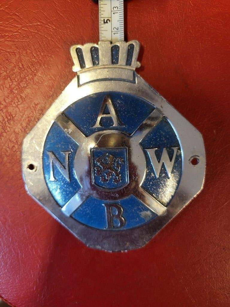 ANWB schildje groot, Ophalen of Verzenden, Gebruikt