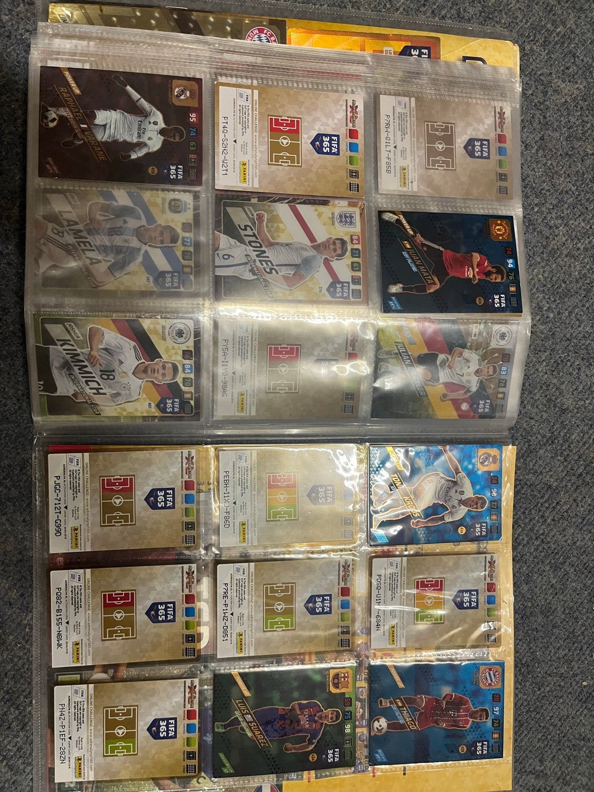 FIFA 365 Voetbal Kaartencollectie - Diverse Spelers BV, Ophalen of Verzenden, Gebruikt, Buitenlandse clubs, Spelerskaart