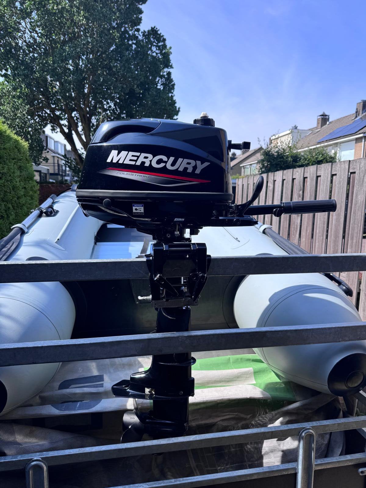 5 pk- 4 takt- kortstaart. Nieuw gekocht 16-07-2022, Watersport en Boten, Ophalen, Zo goed als nieuw