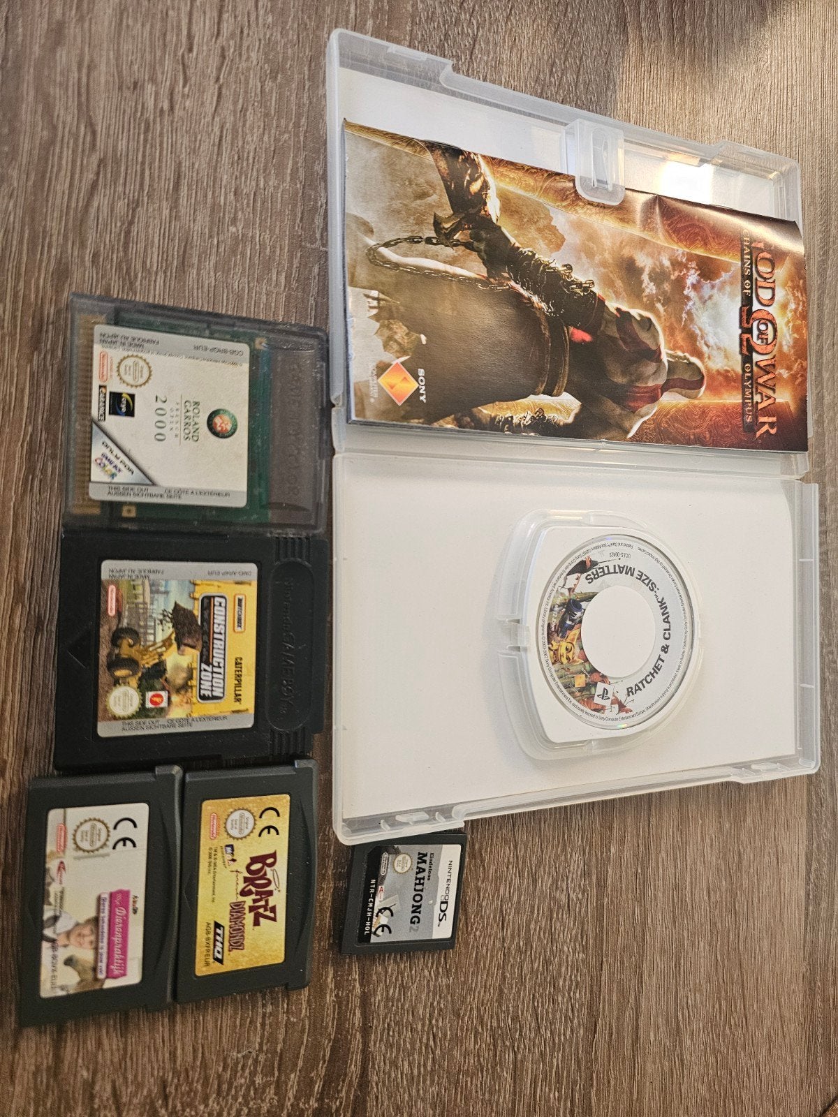 Diverse games: God of War, Ratchet & Clank, Mahjong, etc., Spelcomputers en Games, Ophalen, Gebruikt, Overige genres