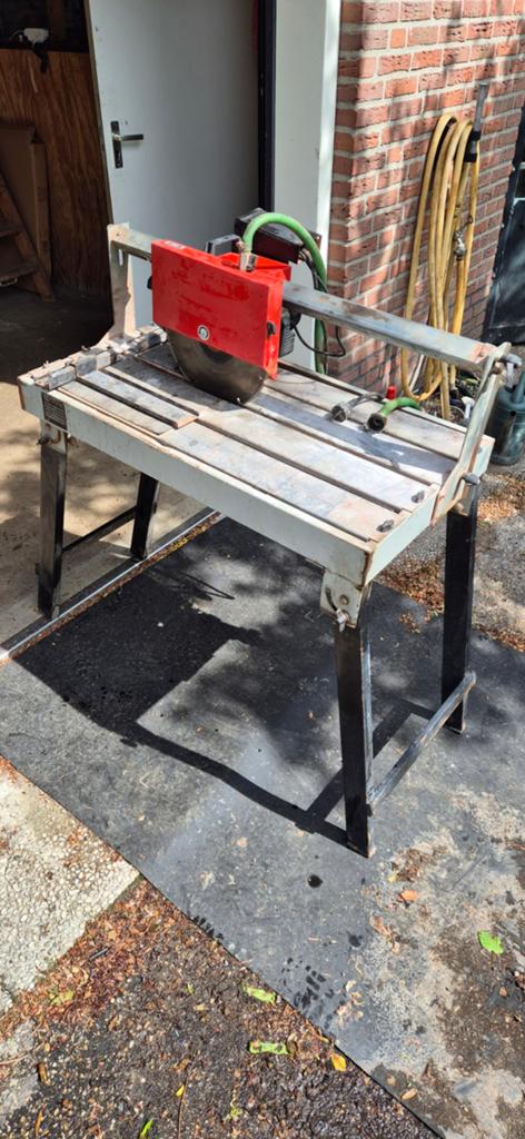Tegel slijp machine tafel, Ophalen, Gebruikt, Cirkelzaag, 70 mm of meer