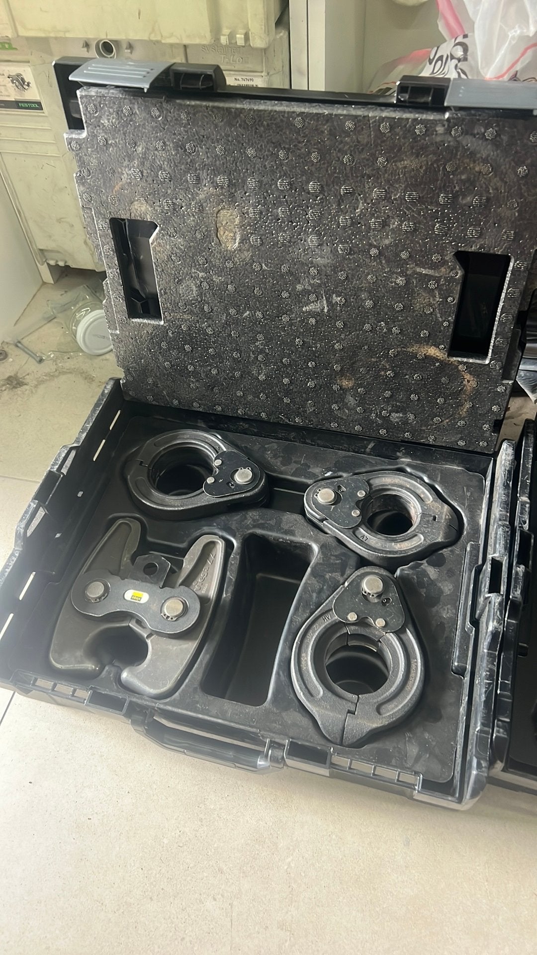 Persbekken viega megapress set 1/2- 2”, Ophalen of Verzenden, Zo goed als nieuw