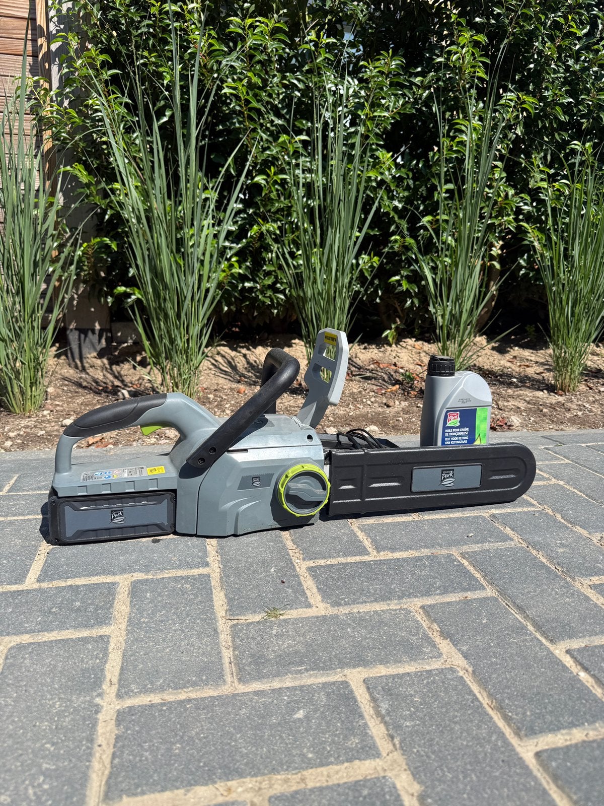 Electrische Zaagmachine met accu en lader Central Park, Ophalen, Decoupeerzaag, Zo goed als nieuw, 30 tot 70 mm