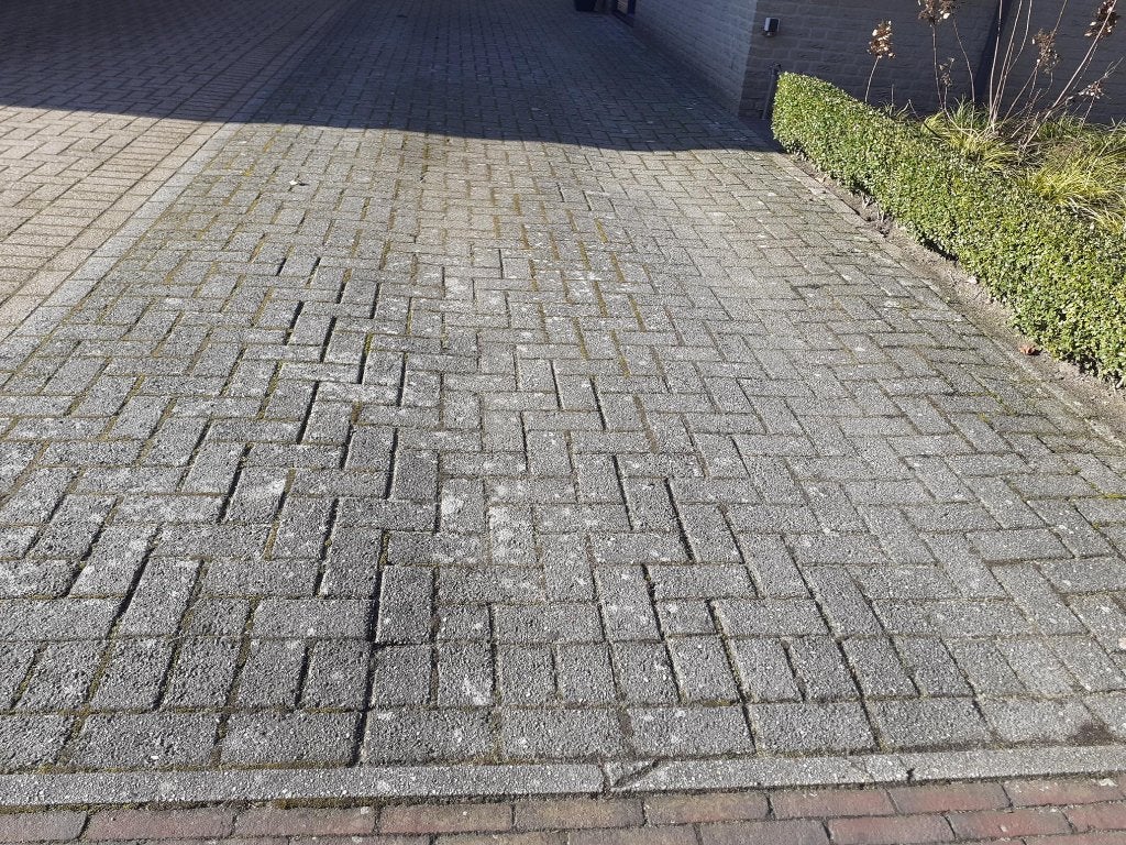 70 m2 Gebruikte betonklinkers antraciet, Ophalen, Gebruikt, Klinkers, 10 m² of meer