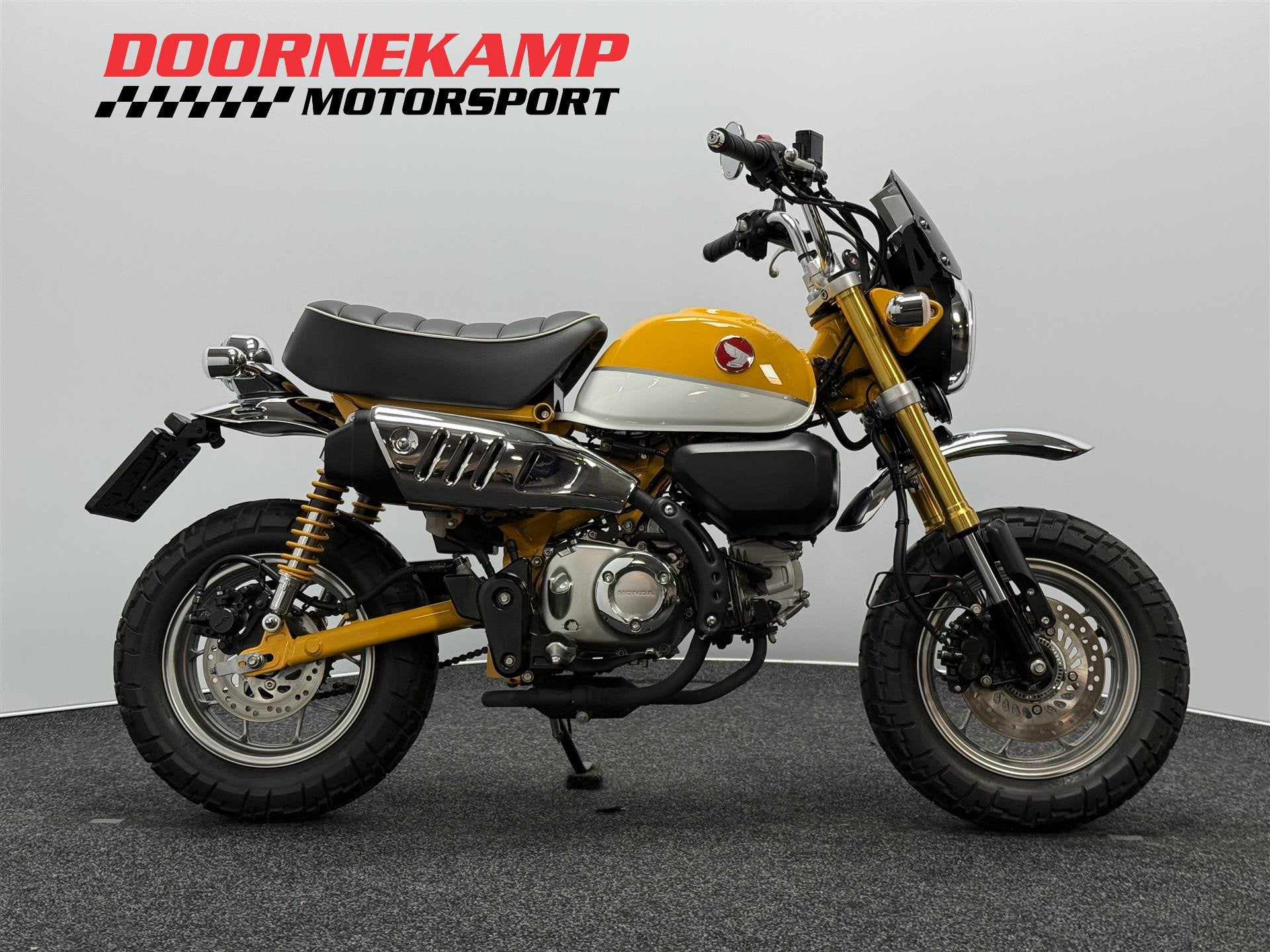 Honda MONKEY Z 125 (bj 2019), 11 kW of minder, Doornekamp Motorsport, Handgeschakeld, ABS