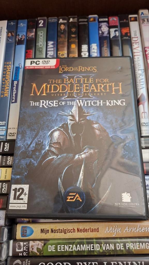 The lord of the rings the battle for middle-earth pc, Spelcomputers en Games, Games | Pc, Avontuur en Actie, 1 speler, Ophalen of Verzenden