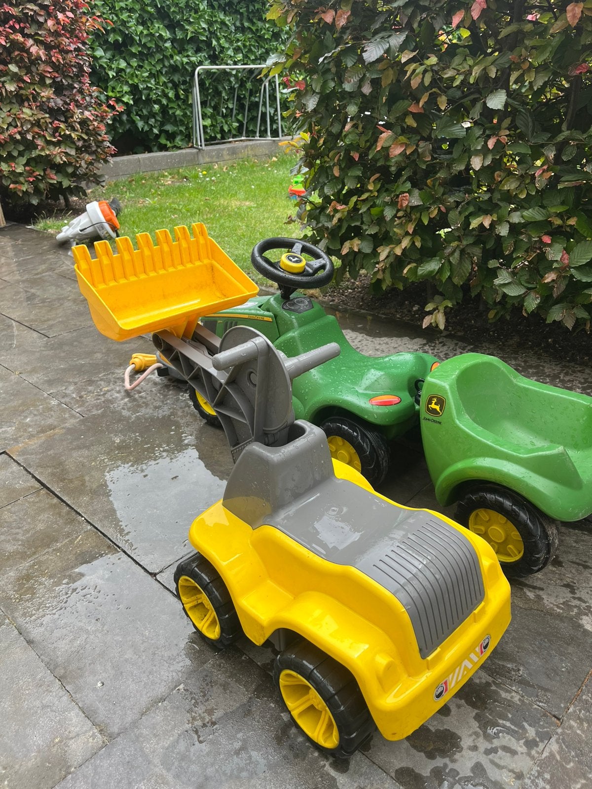 Minitrac Trekker met kar en buldozer, Ophalen, Zo goed als nieuw, Overige merken