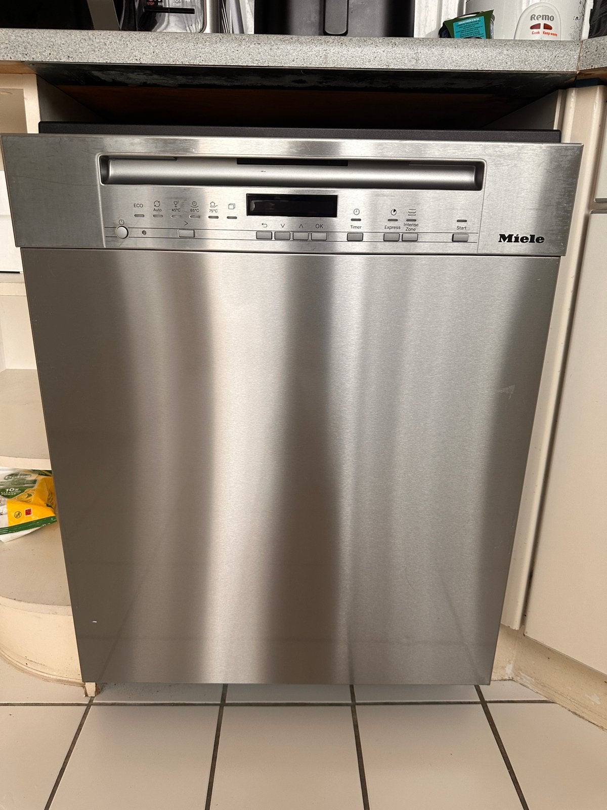 Vaatwasser Miele onderbouw, Witgoed en Apparatuur, Ophalen, Zo goed als nieuw, Energieklasse A of zuiniger, Inbouw