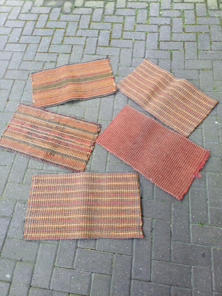 Vintage deurmatjes, Ophalen, Gebruikt, Kokos