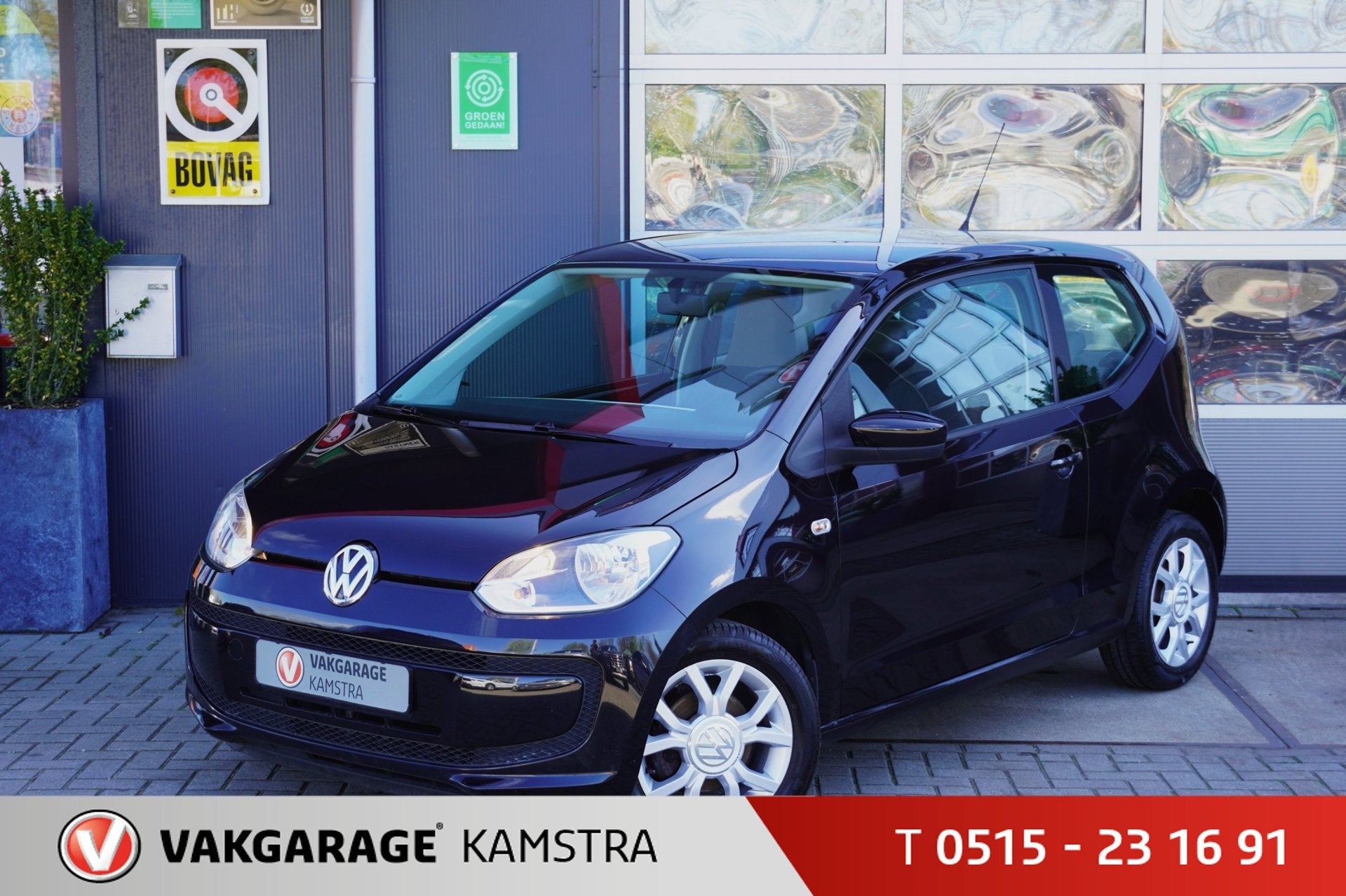 Volkswagen Up! 1.0 move up! 75PK Airco/, Auto's, Euro 5, Gebruikt, Up!, 4 stoelen