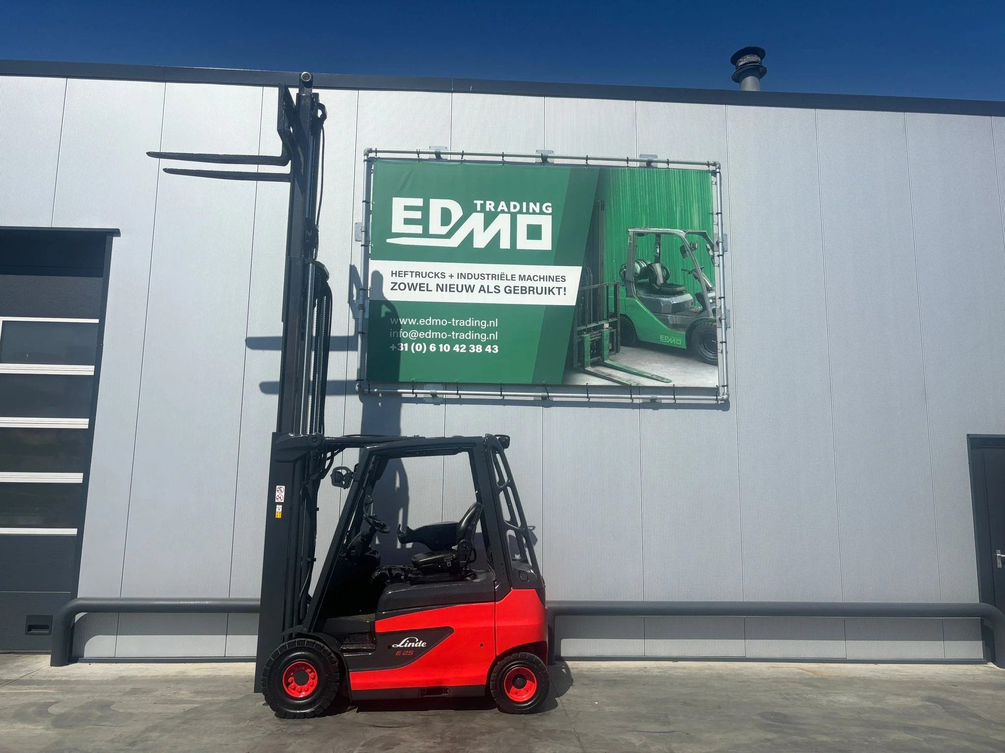 Linde E25 Heftruck (bj 2020), 2000 tot 3000 kg, Elektrisch, Heftruck, Linde